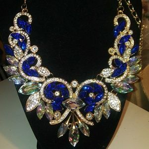 Egyptian Crystal Pedals necklace